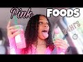 I ONLY ATE PINK FOODS FOR 24 HOURS CHALLENGE | TayPancakes