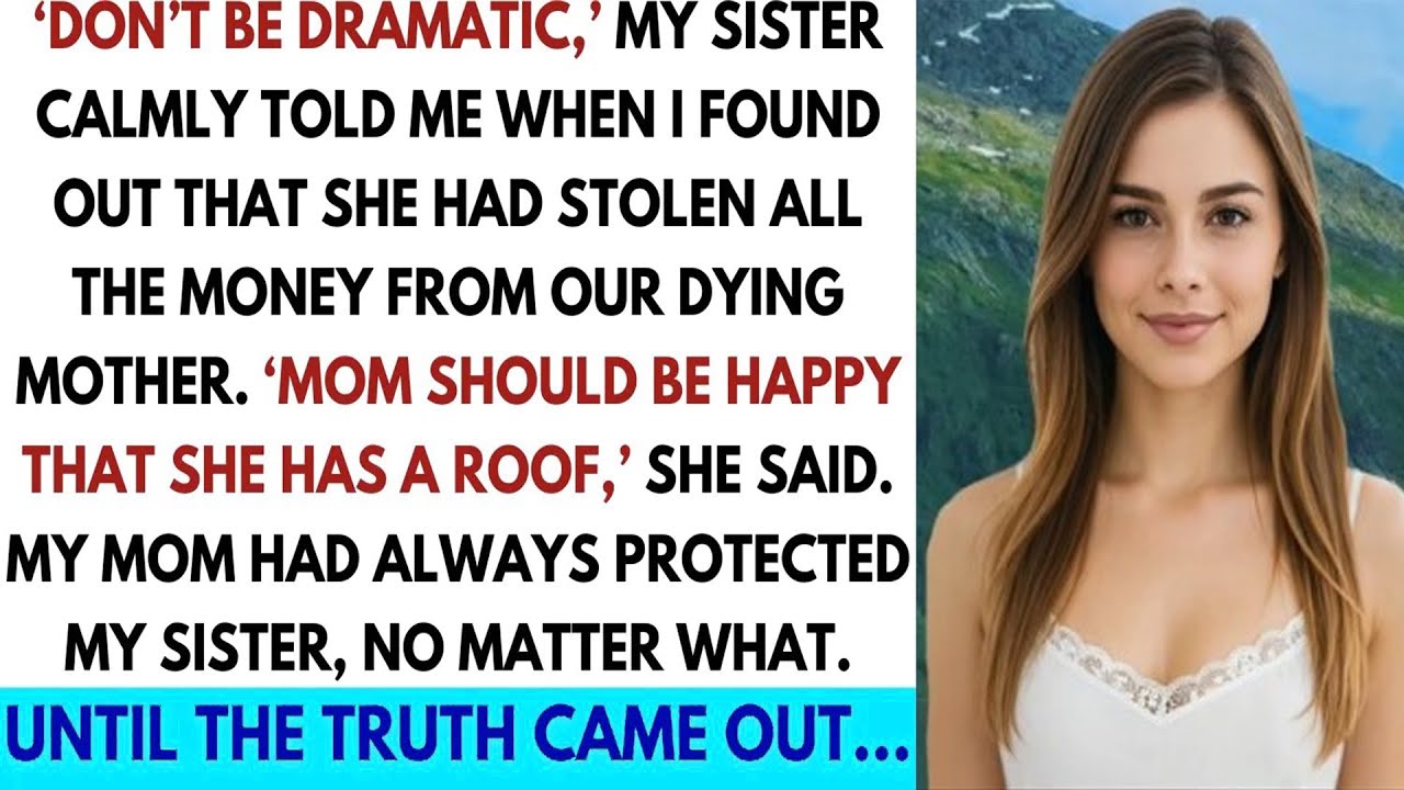 At her mother’s funeral, a golden child’s theft is exposed—and the quiet daughter is finally seen.