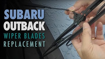 How to Replace Wiper Blades | 2010-2014 Subaru Outback