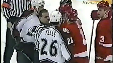 Sean Avery vs Dan Hinote