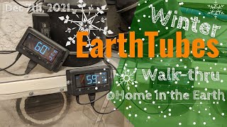 Winter Earth Tube Update