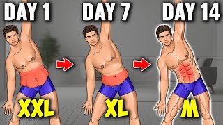 XXL to M Standing Only Transformation Workout For Men