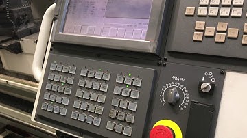 HARRISON Alpha 1550 XS x 2000mm CNC Gap Bed Lathe with GE Alpha X Series CNC Control. Year 2010 1