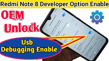 Redmi note 8 Developer option enable Usb debugging enable