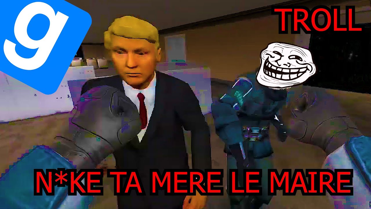 [Gmod Troll] Je prends la place du maire en le freekillant, l'Admin nous ban.