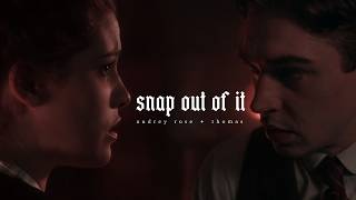 snap out of it. || audrey rose wadsworth x thomas cresswell (stalking jack the ripper)