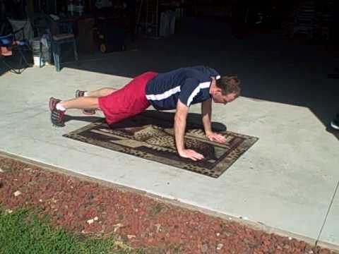 Scap Push Ups - Volleyball Bodyweight Resistance Training