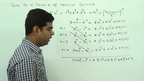 Chapter 9 Ex 9.4 Special Series  Sequence and Series Introduction 3 || Class 11 Maths || NCERT