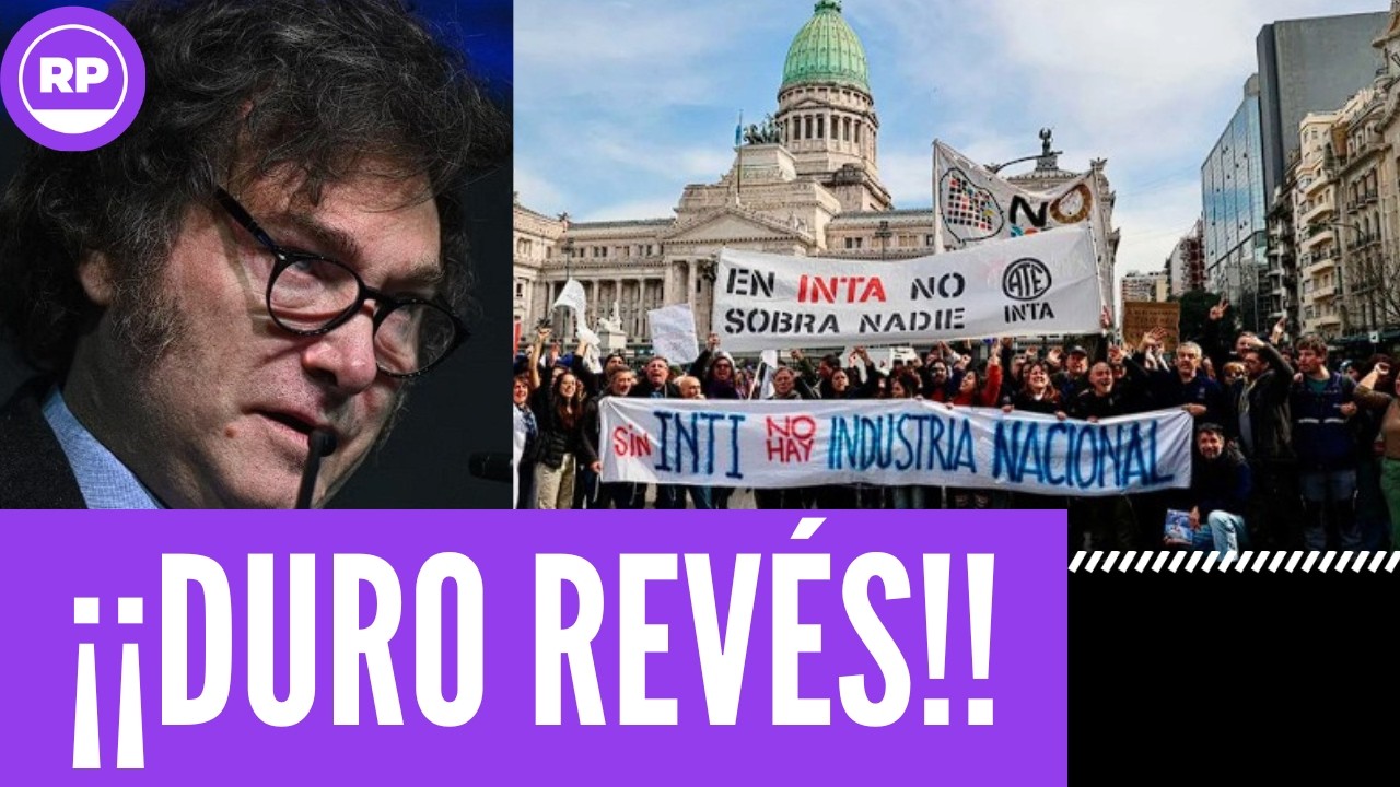 URGENTE!! LA JUSTICIA LE ACABA DAR UN DURO REVES A MILEI - YouTube