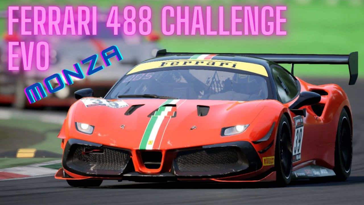 Ferrari 488 Challenge Evo - Monza- Assetto Corsa Competizione- Gameplay Pc- G29 