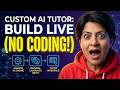 Building A Custom AI Learning System Live Coding AI Tools Rashim Mogha