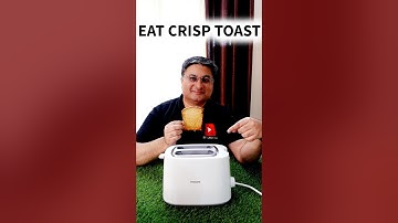 Eat #crispy #toast with #philips HD2582 830W Pop Up #toaster (White)