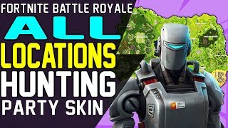 Fortnite All Season 6 Secret Battle Stars & Secret Banner Locations How To Unlock Hunting Party Skin