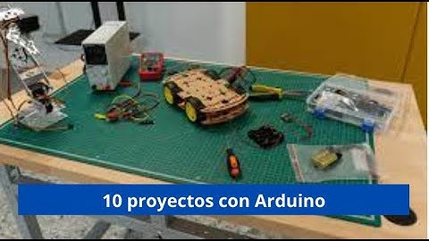 Diez (10) proyectos sencillos usando Arduino 2023