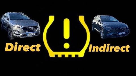 Direct Vs indirect Tyre Pressure monitor system . General opinions and observations. #tpms