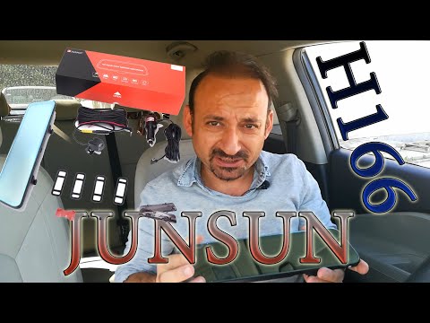 Junsun H166 2K Ön Kameralı Araç Dikiz Ayna İncelemesi | Junsun H166 2K Car View Mirror Review