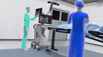 StealthStation S8 Spine Prone Lumbar frame Carts connected at foot O arm O2