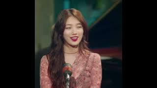 Remember Suzy and Baekhyun (Exo) singing together😍💜He is feeling special to hear her sing closely❤️