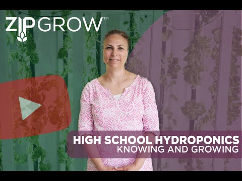 High School Hydroponics - for knowing and growing!