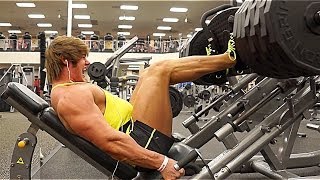 Leg Workout w/ Jeff Seid