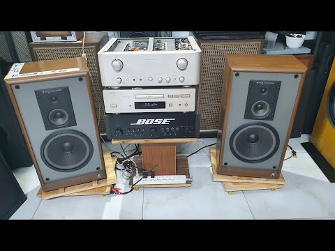 Thương hiệu nổi tiếng.Loa AR 48b.USA.bass 25.củ vuông.ghép Ampli MARANTZ pm 16.LH: A Quý 0902313707