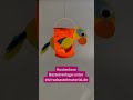 Kostenlose Bastelvorlage Papagei Laterne Pipo | Elviras Bastelmaterial | Basteln mit Kindern