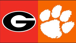 2021 College Football:  (#5) Georgia vs. (#3) Clemson (Full Game)