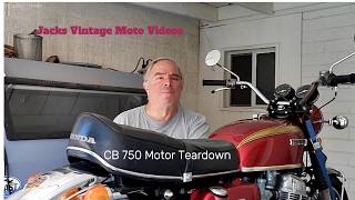 CB 750 Engine Teardown