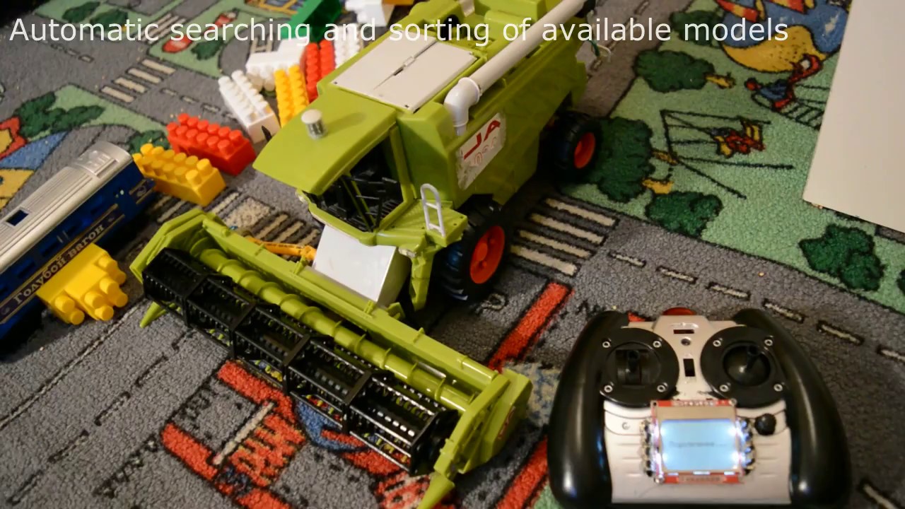 toy combine harvester remote control