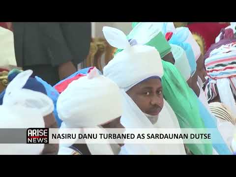 NASIRU DANU TURBANED AS SARDAUNAN DUTSE