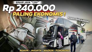Economical And Affordable Fares Crowded Passengers  Sinarjaya Executive Bus Trip From Jakarta T