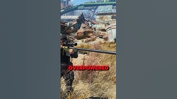 Crazy anti-material rifle mod in Fallout 4 #fallout4 #fallout4mods