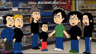 Andy Misbehaves At Toys R Us