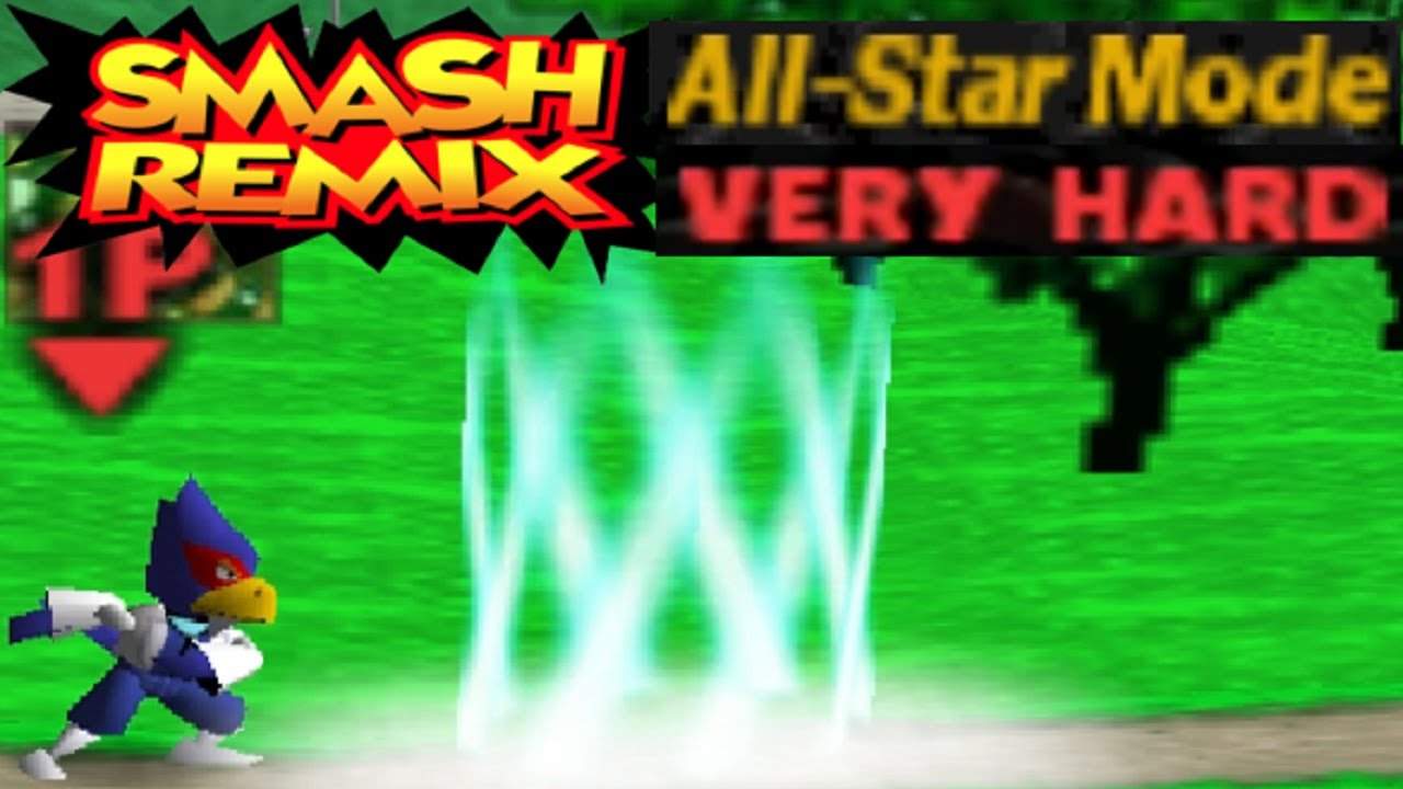 Smash Remix - All-Star Mode Gameplay with Falco (VERY HARD)