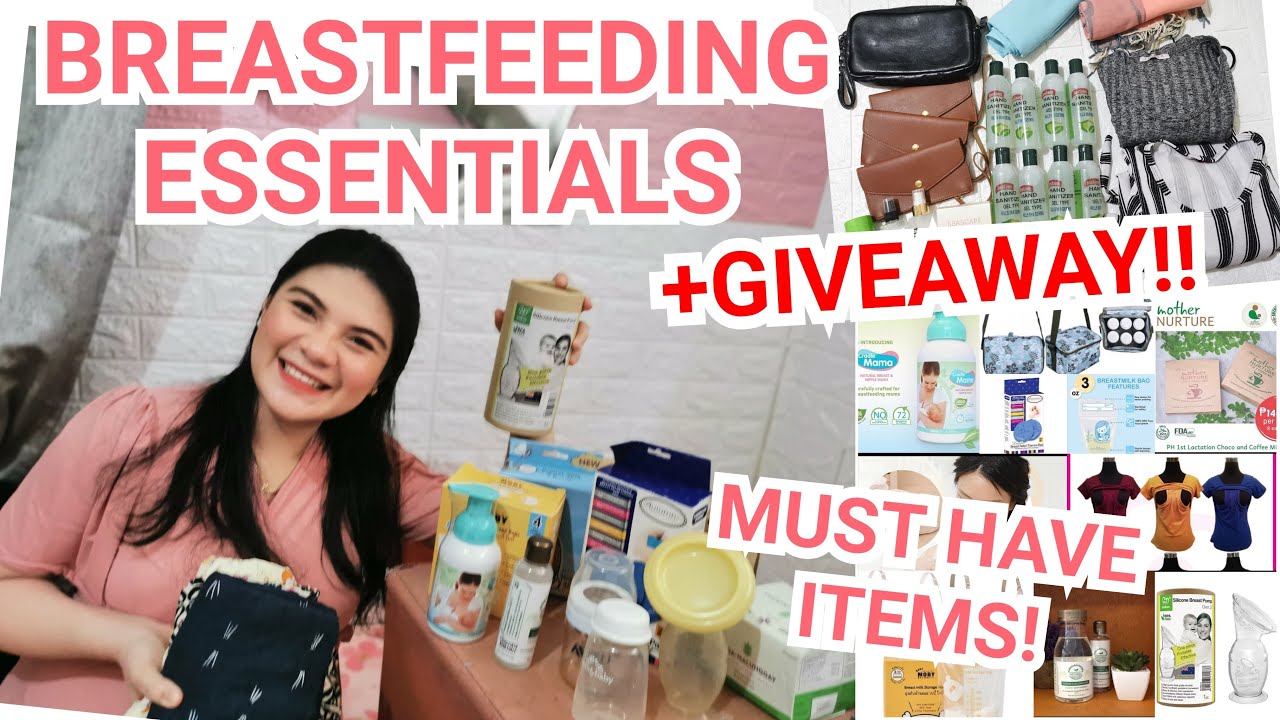 BREASTFEEDING ESSENTIALS Must Have Items YouTube