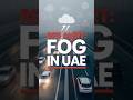 UAE Weather: Red Alert for Fog | Chance of Rain & Hail