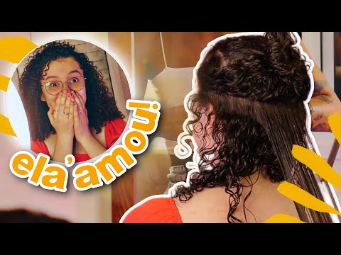 FINALIZEI O CABELO DA MINHA AMIGA *ela amoooou