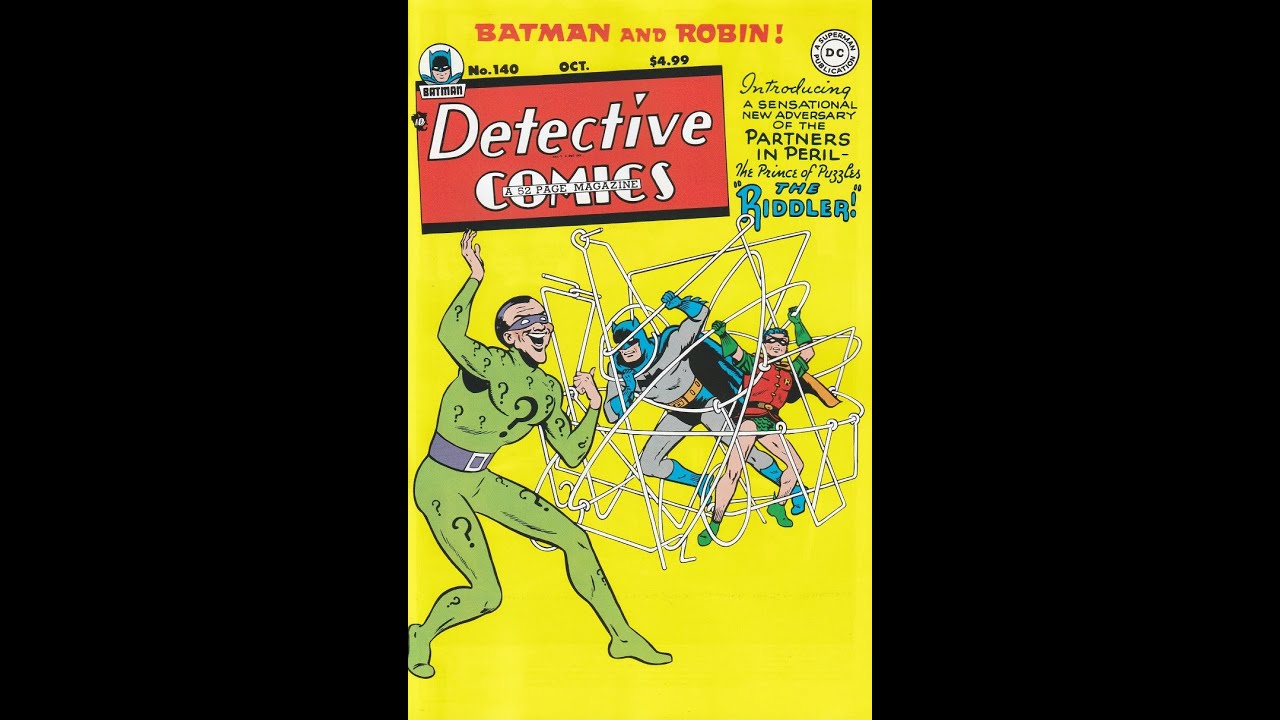 Detective Comics Issue 140 1937 DC Comics 2023 Facsimile Edition Maxresdefault