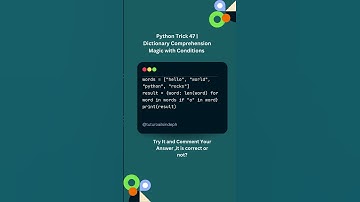 Python Trick 47 | Dictionary Comprehension Magic with Conditions | #shorts #viral #tricks