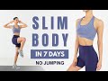 Slim Body In 7 Days 30 Min Full Body Workout No Jumping Slim Body In 7 Days 30 Min Full Body Workout No Jumping