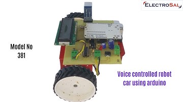 Voice Controlled robot car using arduino.// Engineering / electrical / electronic /project / diploma