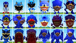 Evolution of New Sonic Tapes Family is Terrifying to Such an Extent in Garry's Mod?