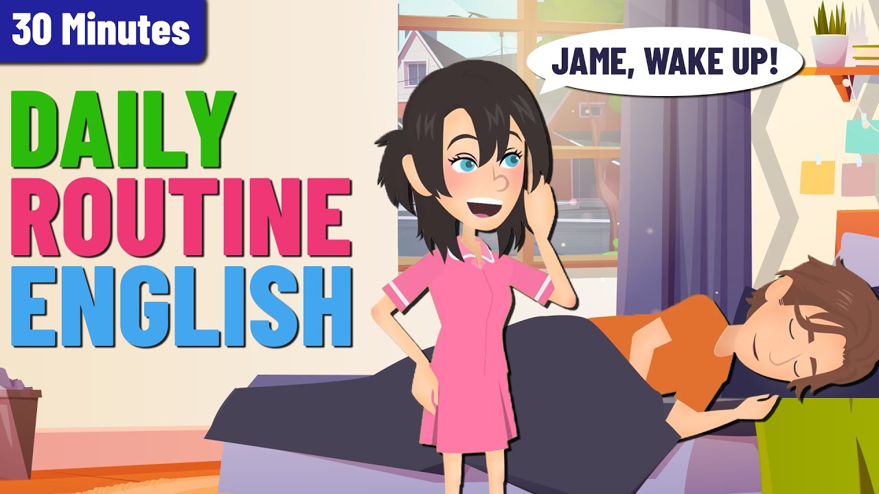 Talking About Your Daily Routines (A1-A2) | English Speaking Practice ...