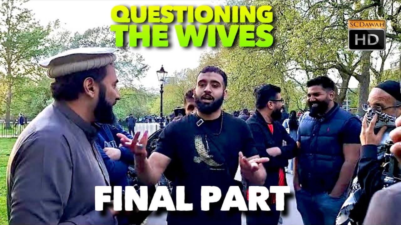 P3 Questioning The Wives Of The Prophet Pbuh Adnan Vs Shia Visitors Speakers Corner Hyde Park Youtube