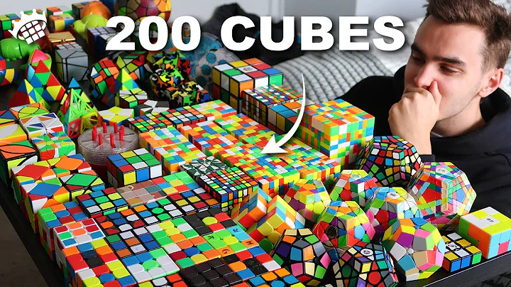 I solve my ENTIRE RUBIK'S CUBE COLLECTION