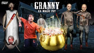 GRANNY - MAGIC POT SHORT FILM : ग्रैनी जादुई | HORROR GRANNY : CHAPTER 2 - SLENDRINA || MOHAK MEET