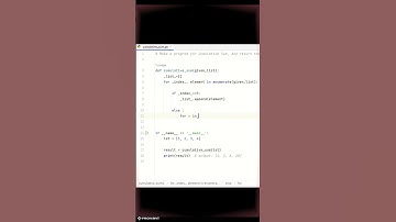 Learn Python 🌟 cumulative sum of lists effortlessly! For beginners! #CodeNewbie @RealPython #python