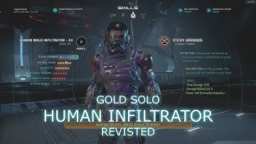 Human Infiltrator Revisited (GOLD SOLO) - Mass Effect Andromeda Multiplayer