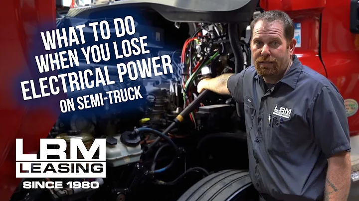 Lost Electrical Power on your Freightliner Cascadia? LRM Leasing