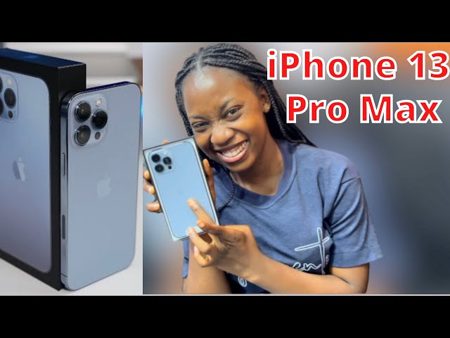 iPhone 13 Pro Max Sierra Blue 256gb! First IMPRESSIONS! 😲 - YouTube